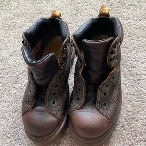 Brown Leather Women's Boots